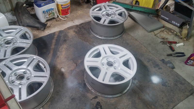 First rim done!